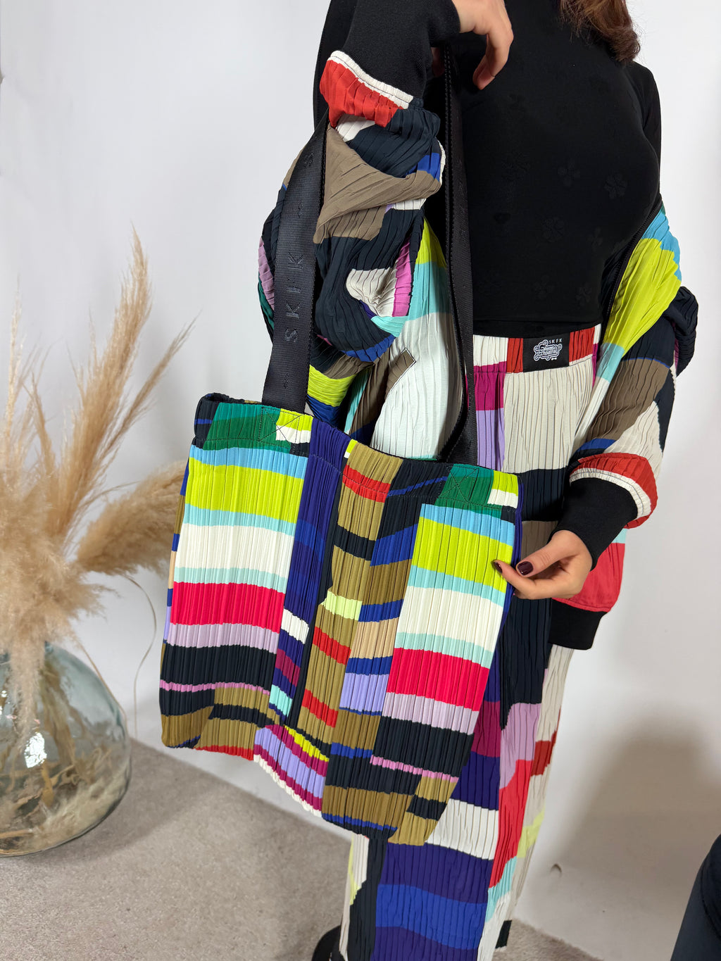 Borsa Plissè Multicolor SKFK