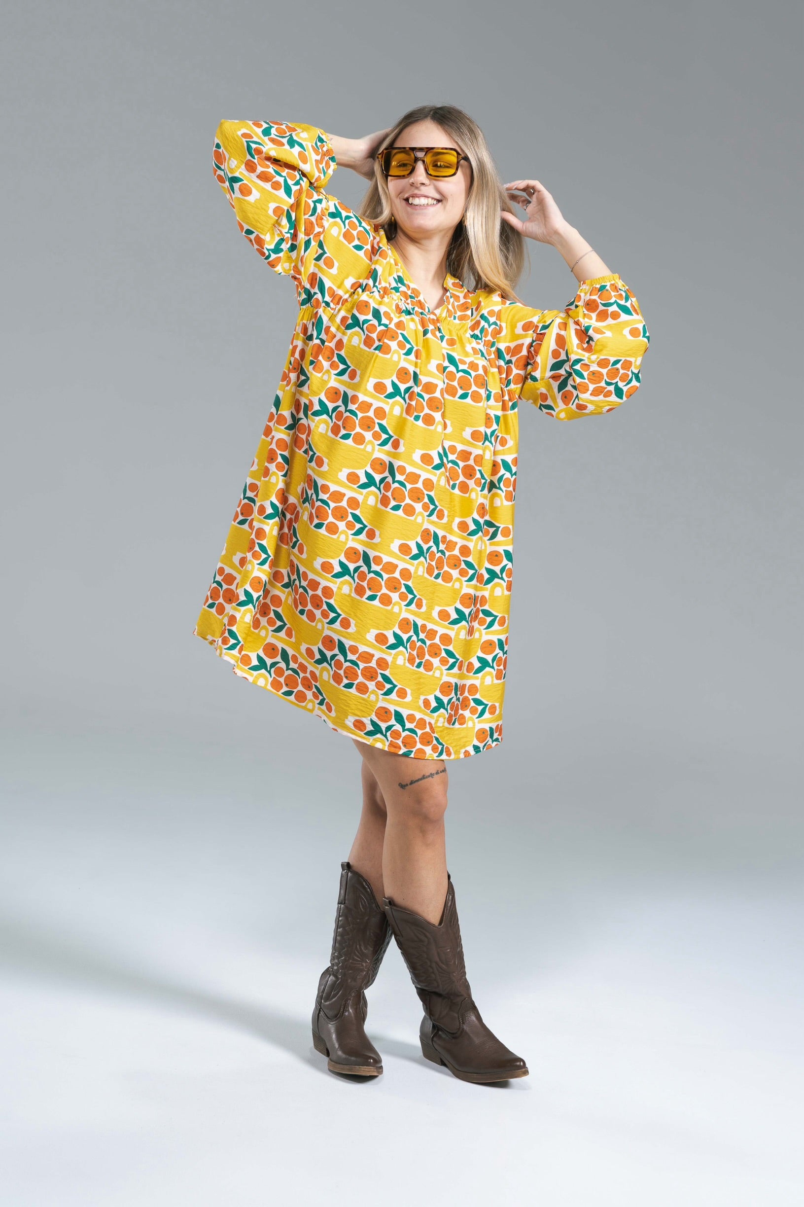 Mini Abito Arance Compania Fantastica