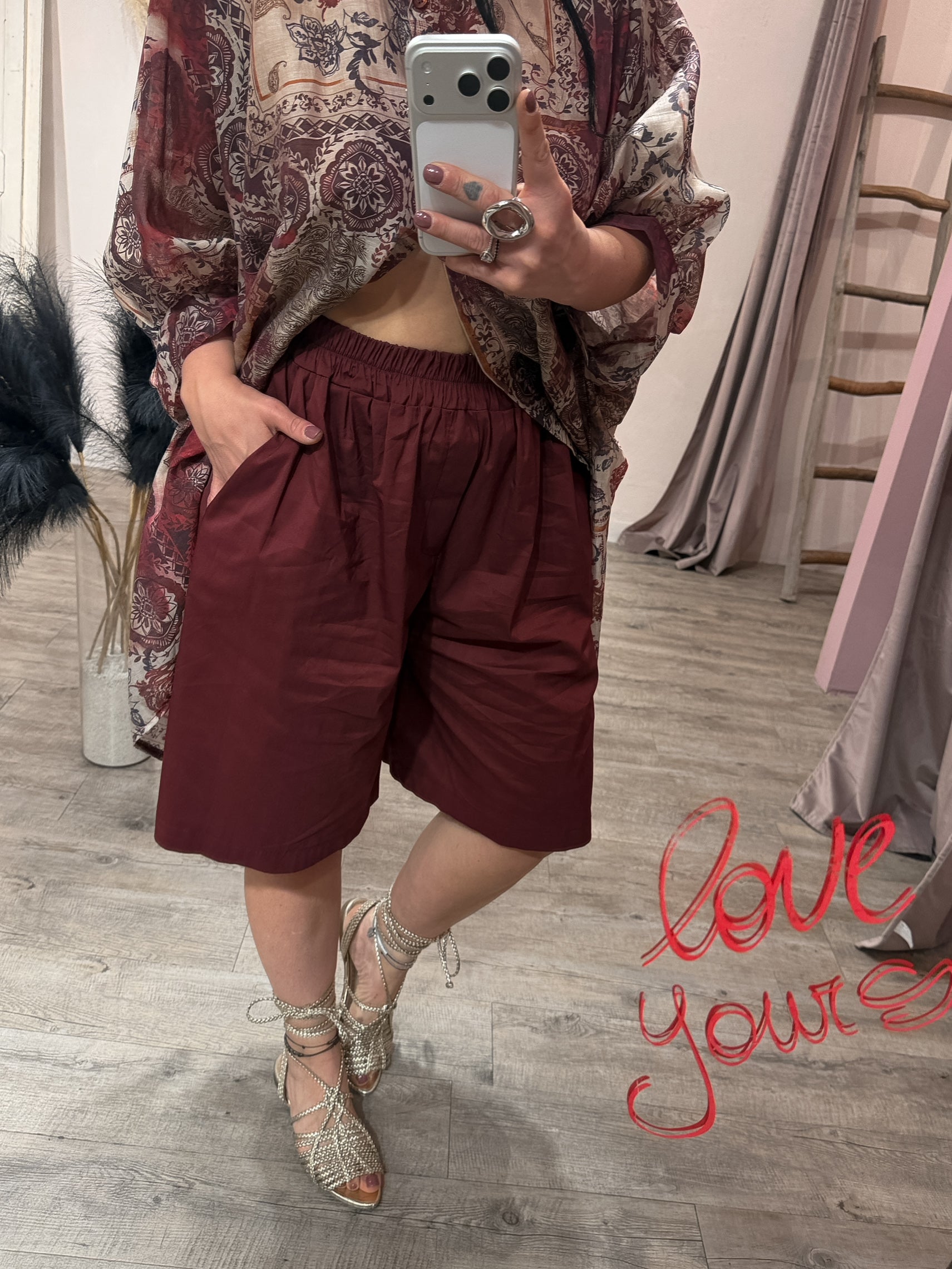 Maxi Bermuda Nora +colori