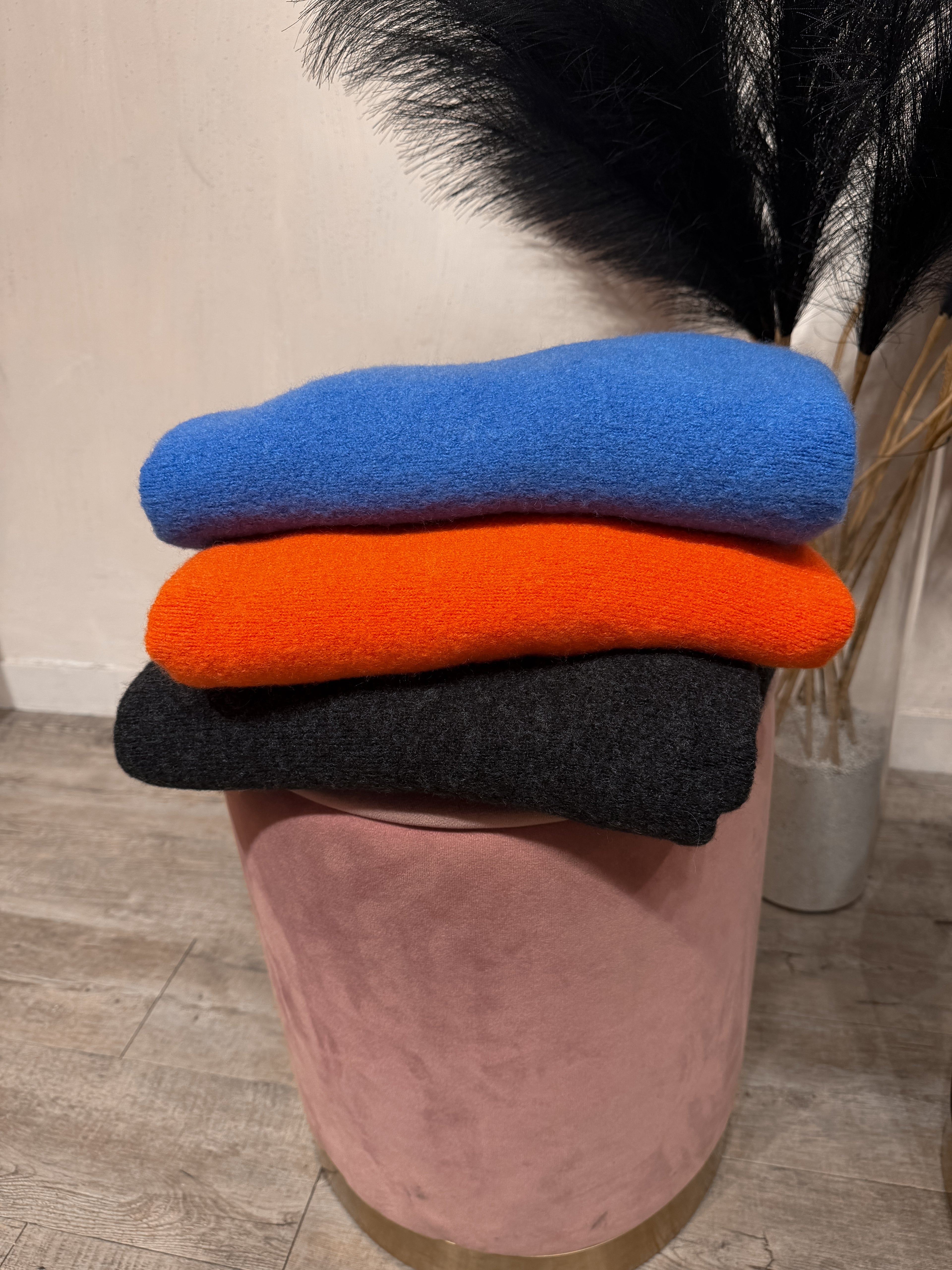 Maxi Maglione Scollo Barca Kontatto +Colori