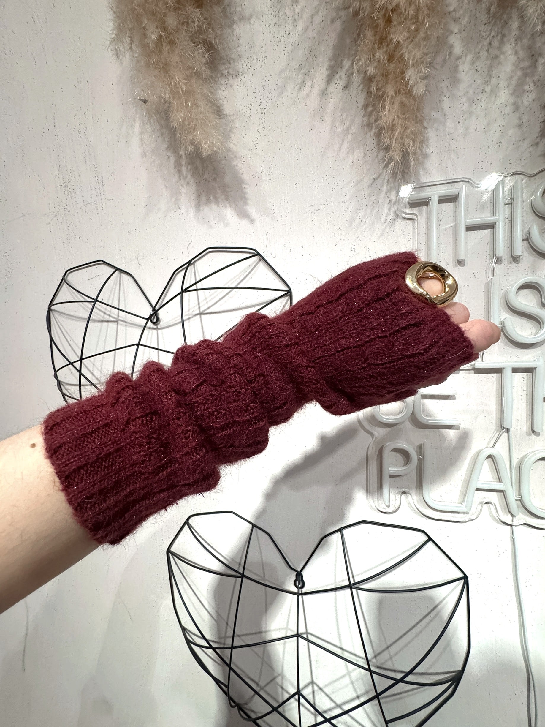 Manicotti Lurex  +Colori