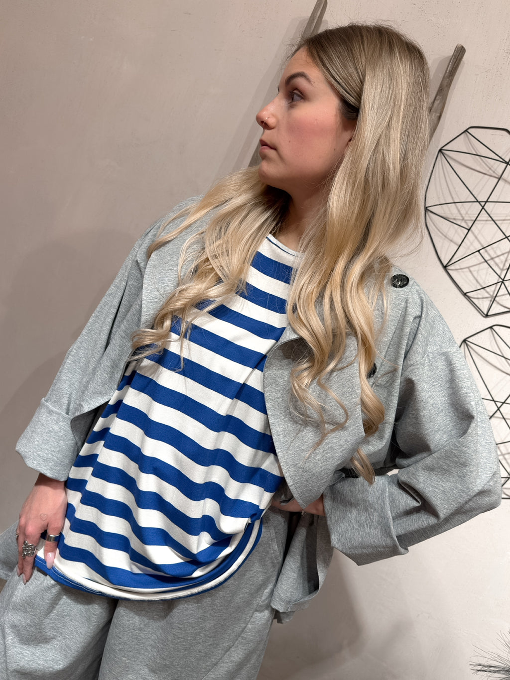 Maxi T-shirt Righe +colori
