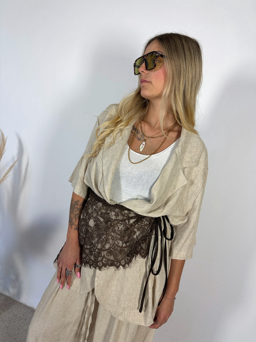 Tailleur Linen Over +colori