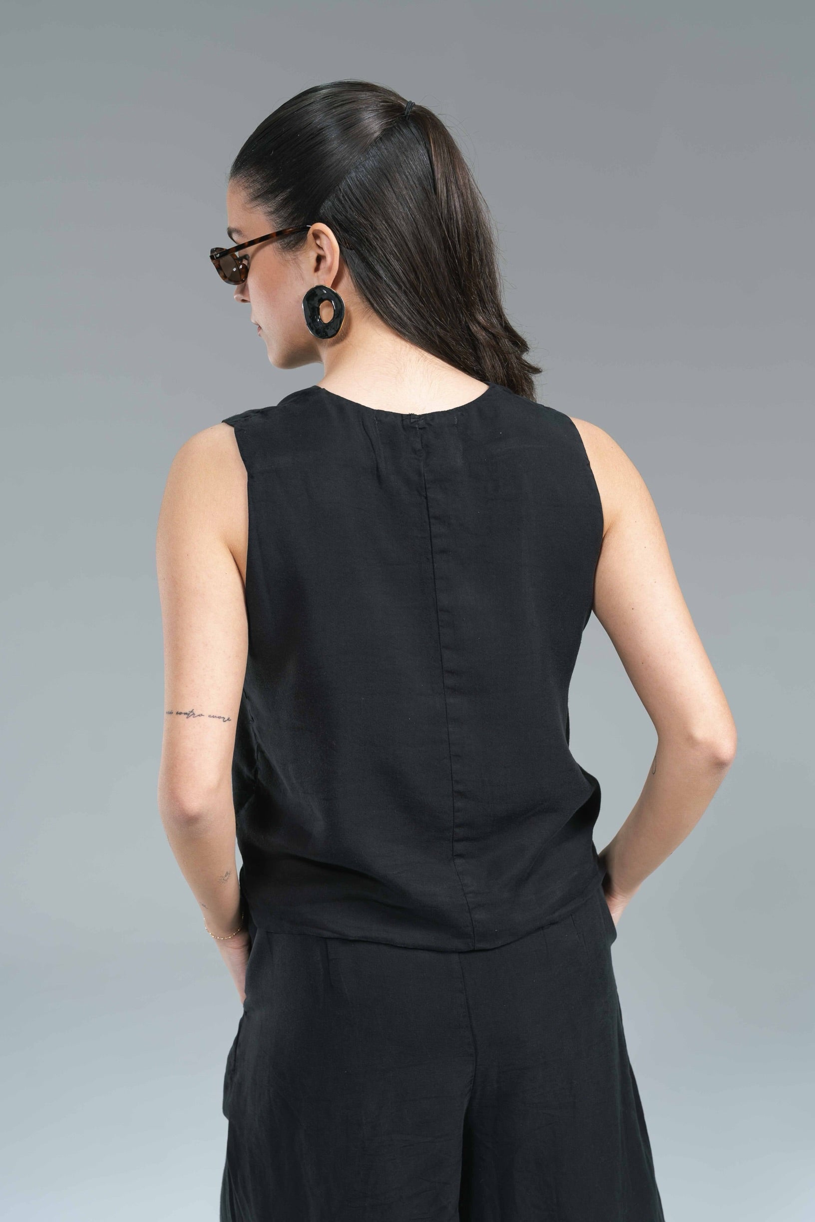 Gilet Viscosa Lavata Wild Pony