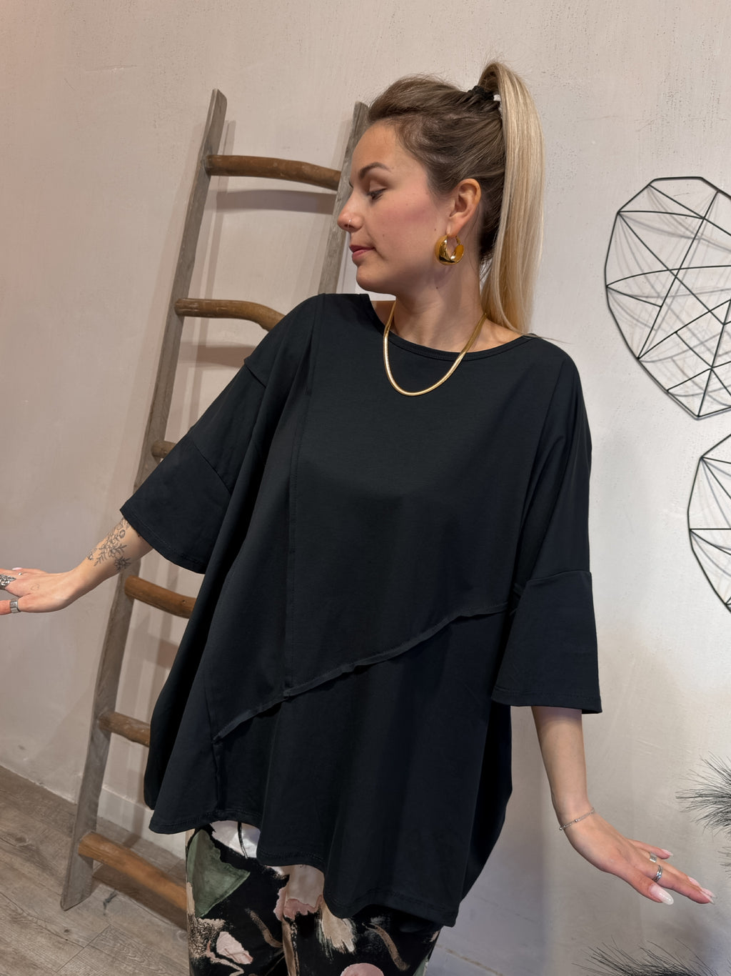 Maxi T-shirt Scatola Profili +colori