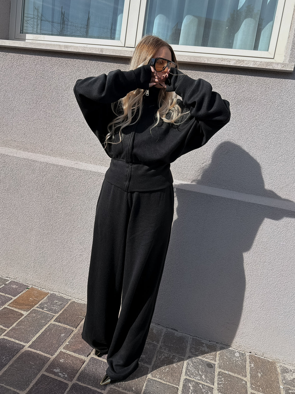 Pantalone Palazzo Maja Nero Kostumn1