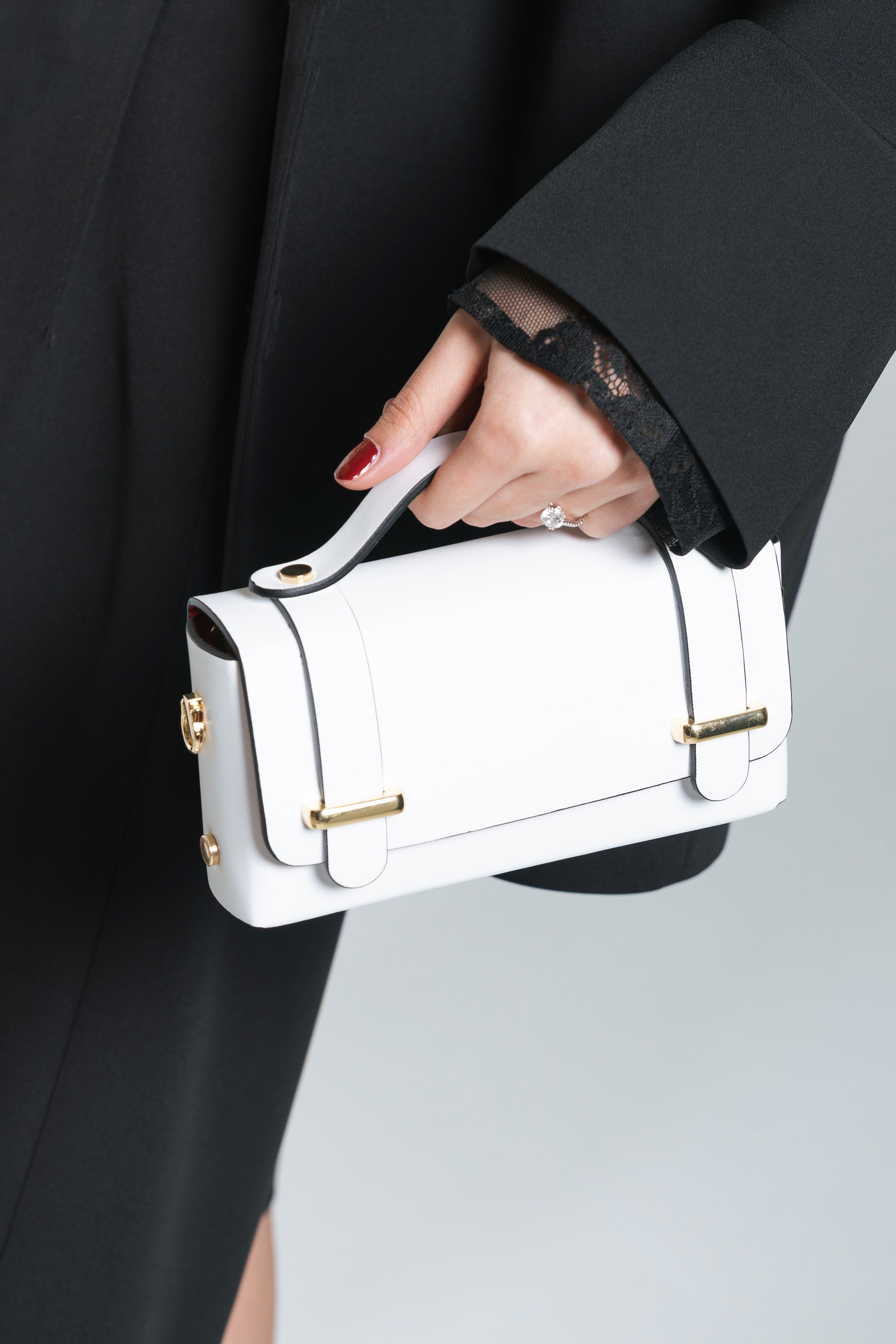 Borsa Mini Bauletto Vera Pelle +Colori