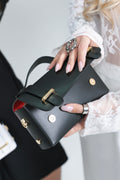 Borsa Mini Bauletto Vera Pelle +Colori