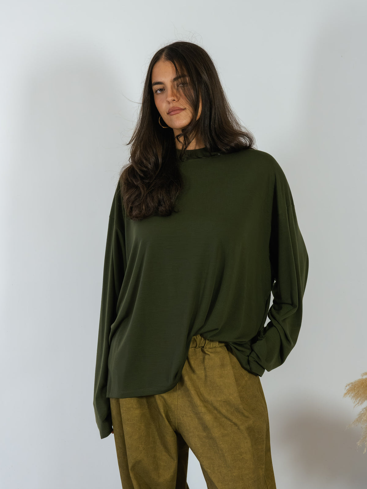 Maxi Maglia Manica Lunga Viscosa Kostumn1+colori