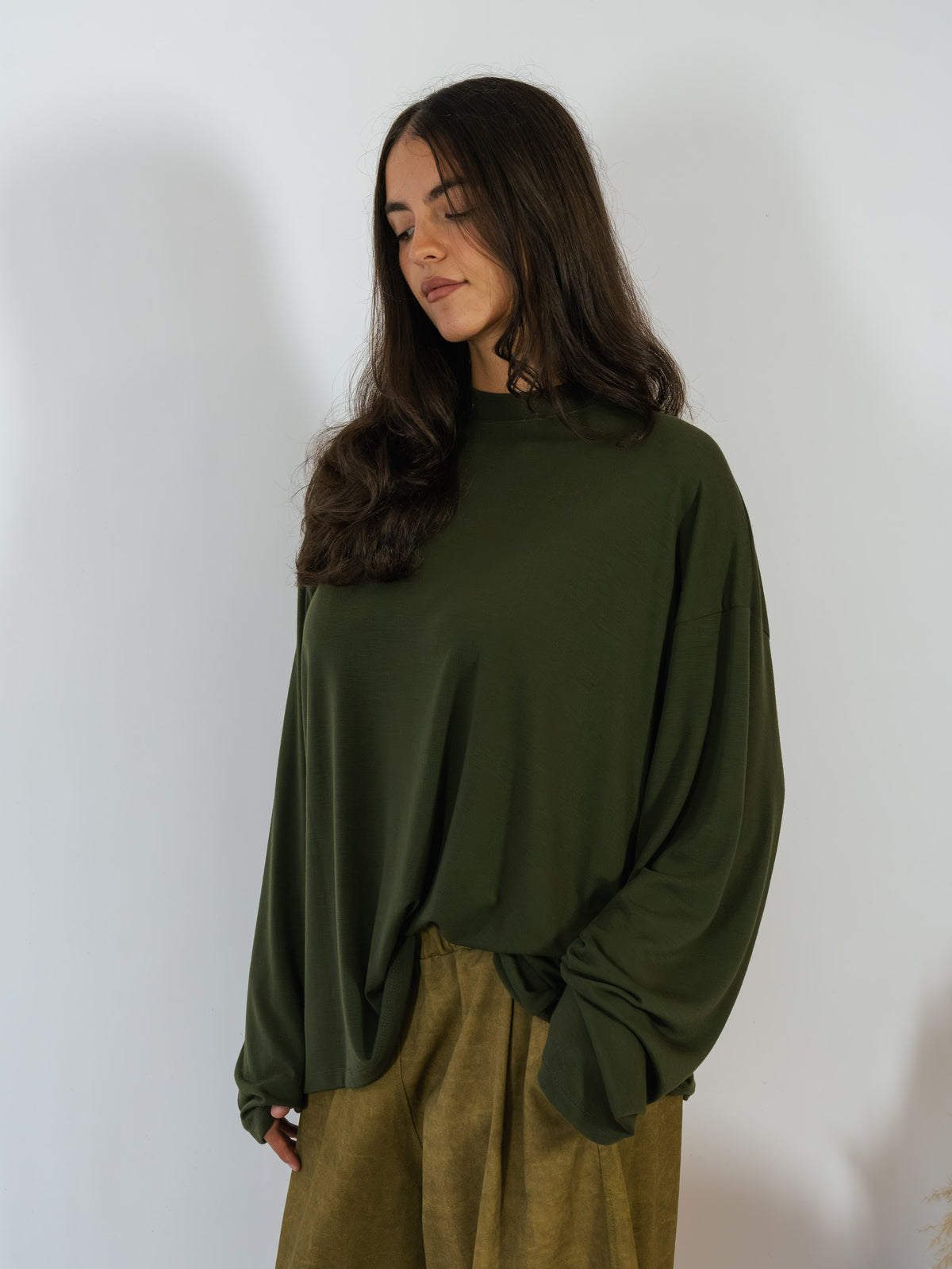 Maxi Maglia Manica Lunga Viscosa Kostumn1+colori