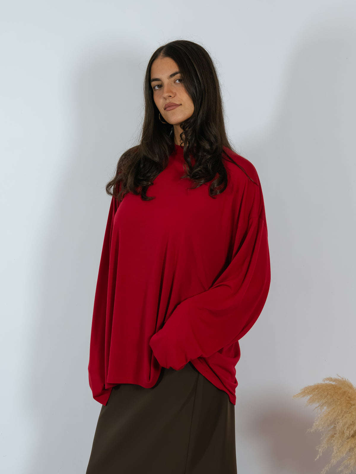 Maxi Maglia Manica Lunga Viscosa Kostumn1 +colori