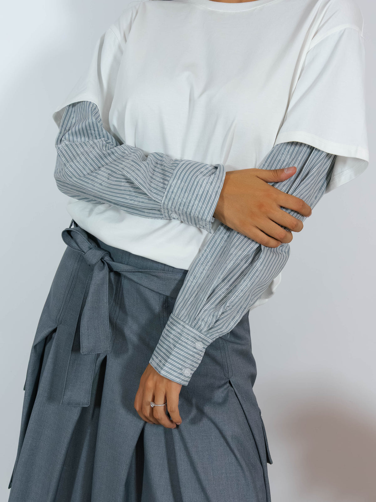 Gonna Cargo Kontatto Grigio
