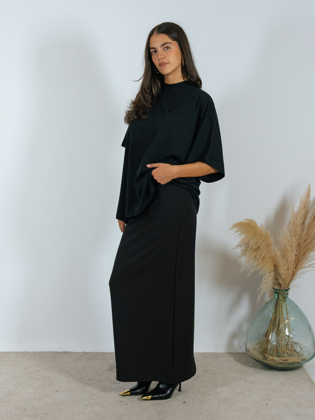 Maxi T-Shirt M/Corta Cotone Kostumn1 +colori