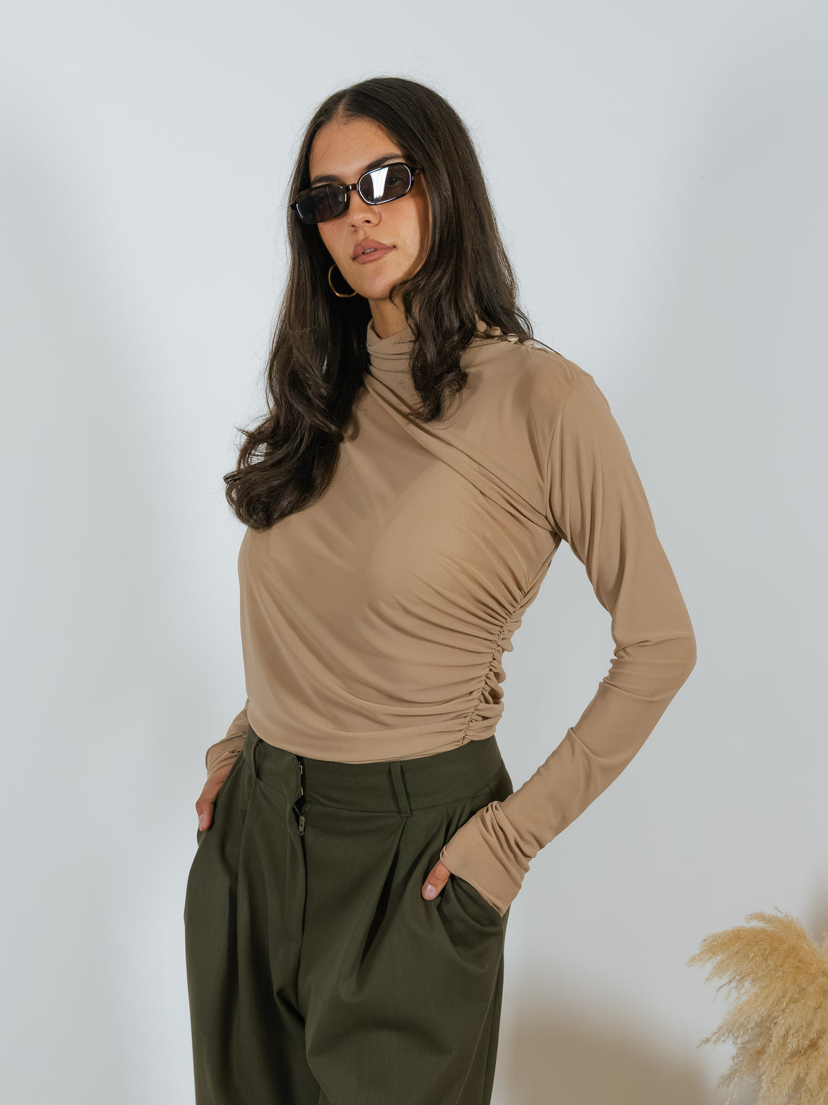 Body Tulle Drappeggio Kostumn1 Nude