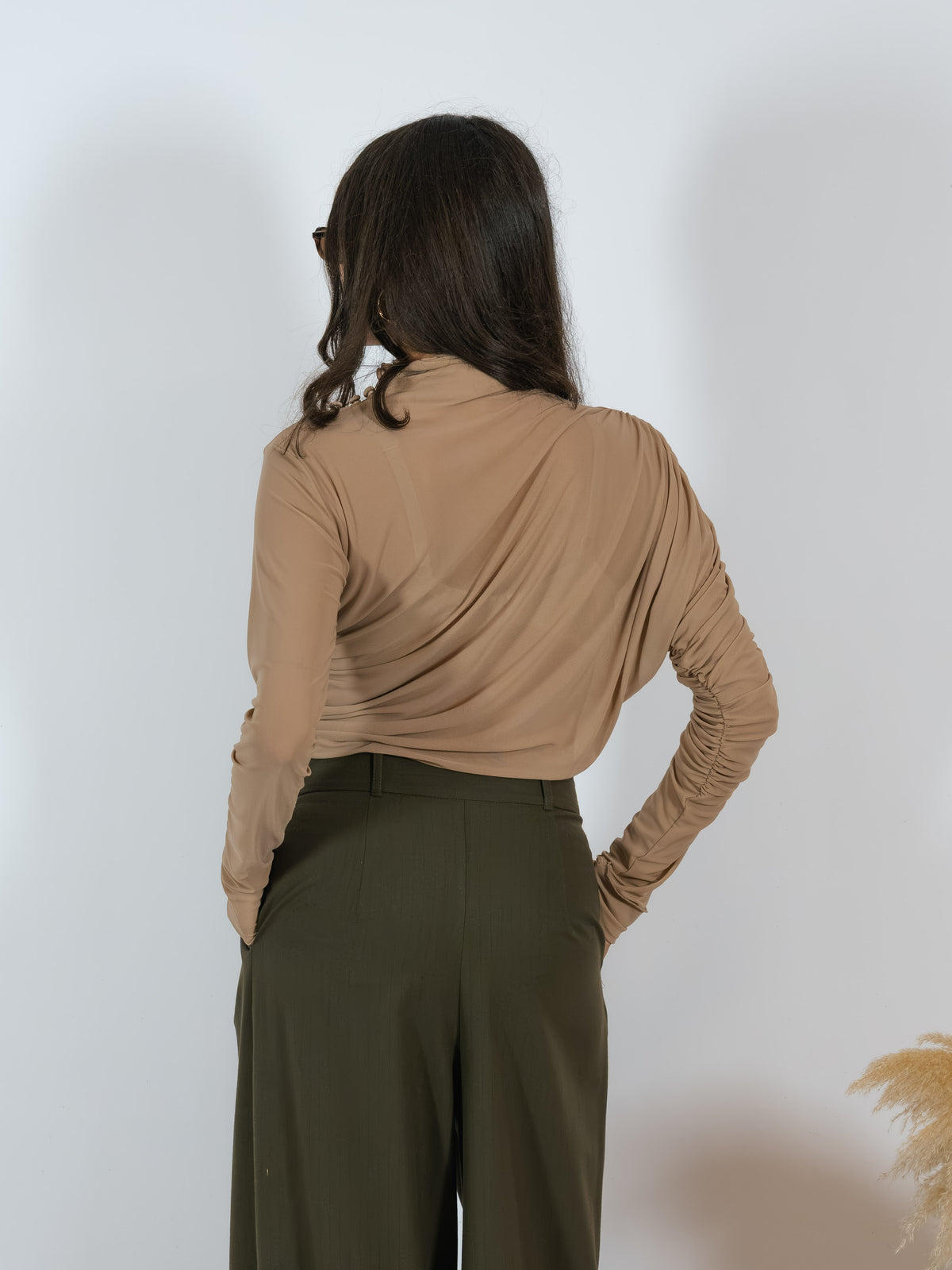 Body Tulle Drappeggio Kostumn1 Nude
