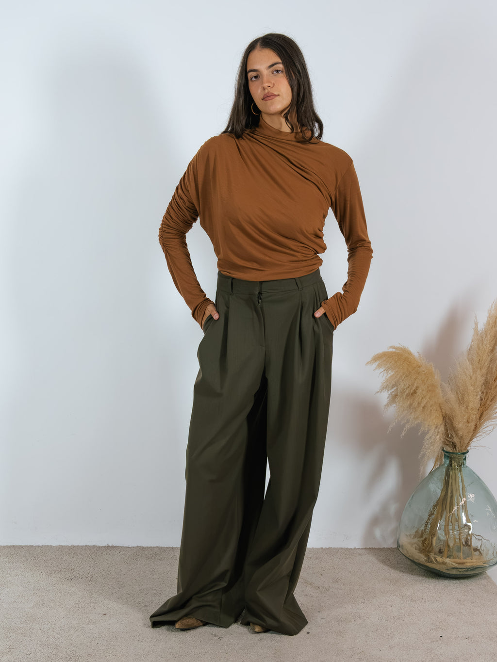 Maglia Viscosa Drappeggio Kostumn1 +colori