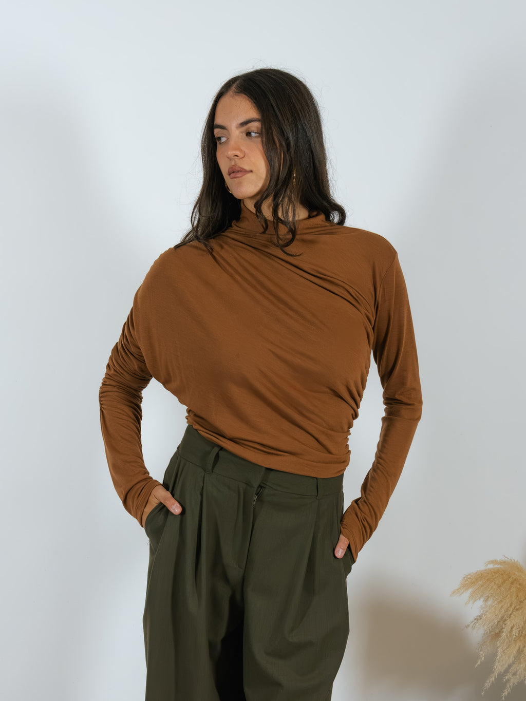 Maglia Viscosa Drappeggio Kostumn1 +colori