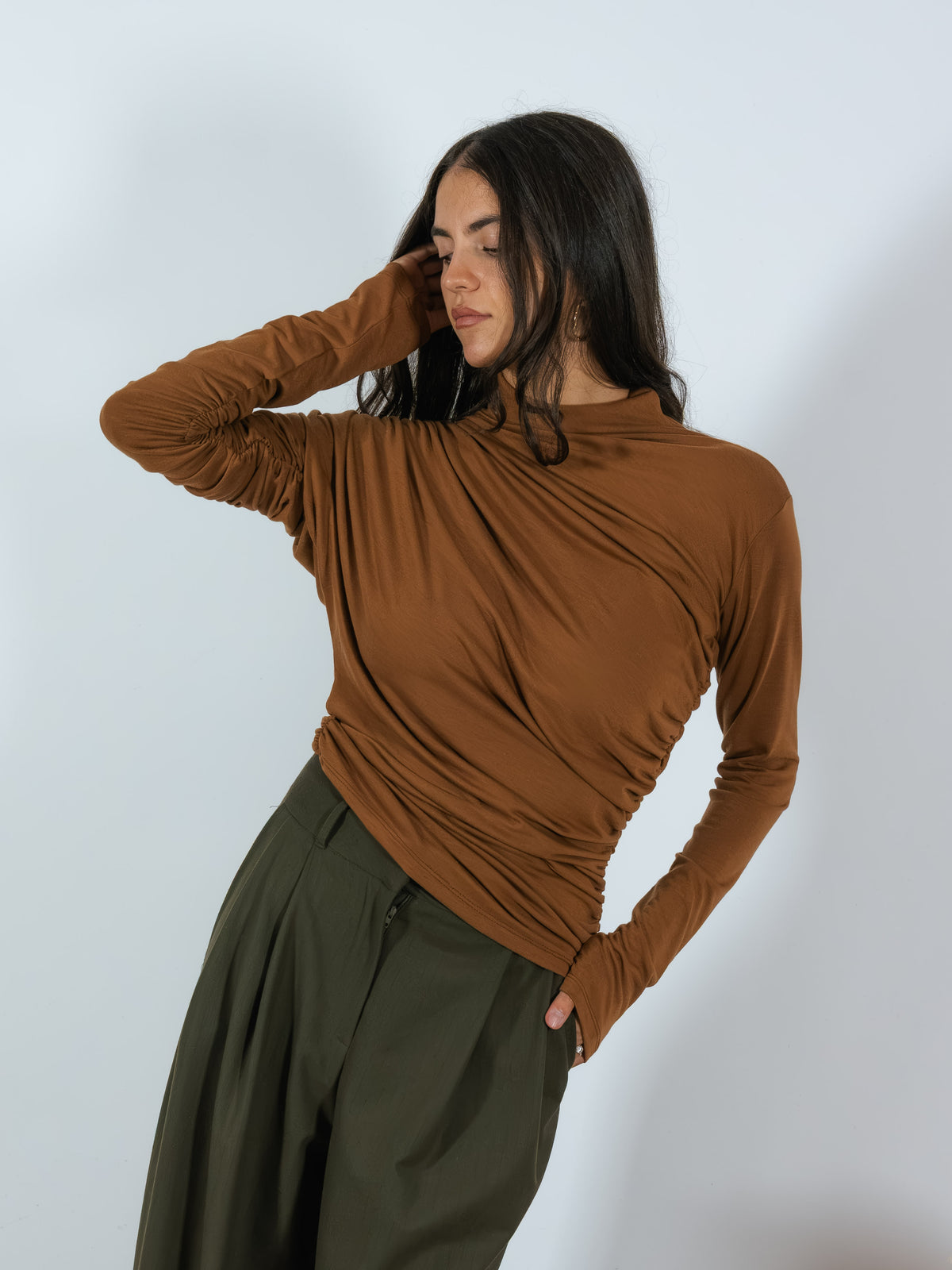 Maglia Viscosa Drappeggio Kostumn1 +colori