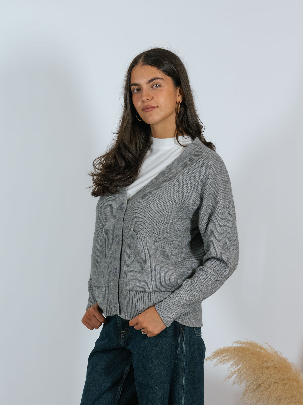 Cardigan Oversize Costina YouDecide Grigio