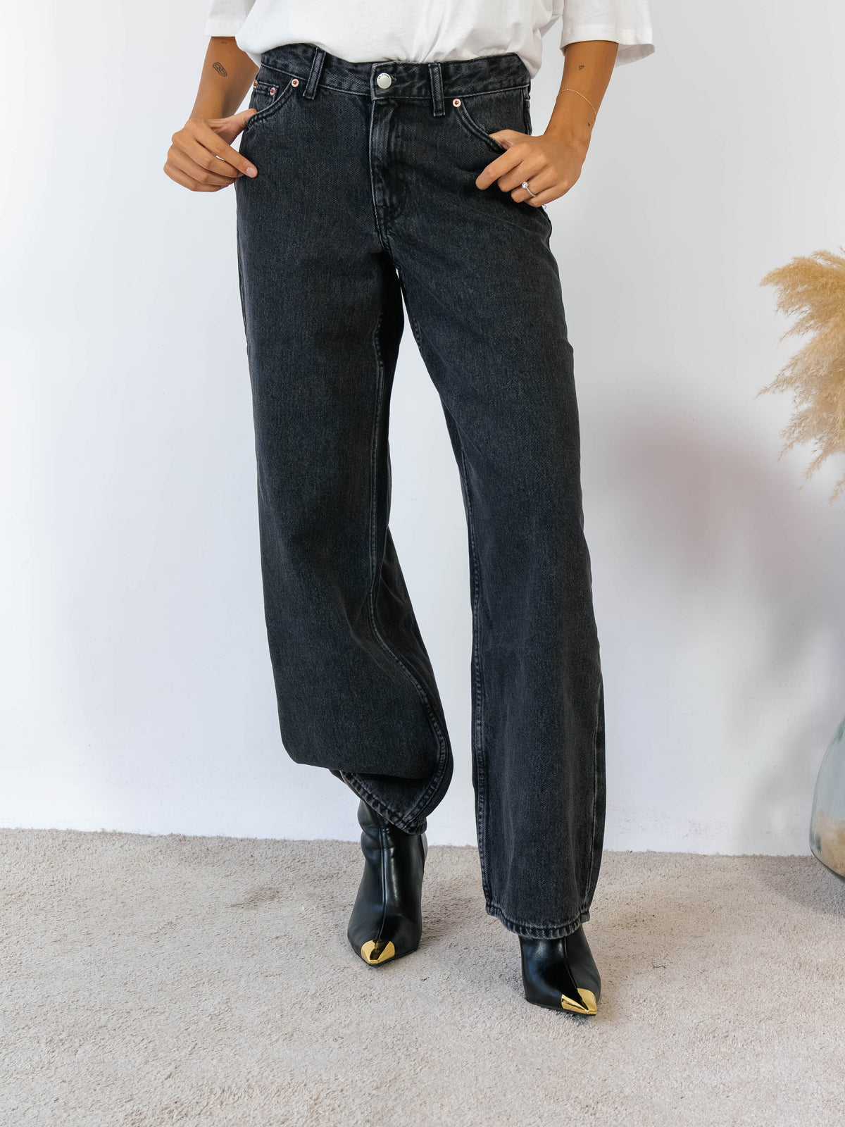 Jeans Dr. Denim Mod. Ary Baggy Nero