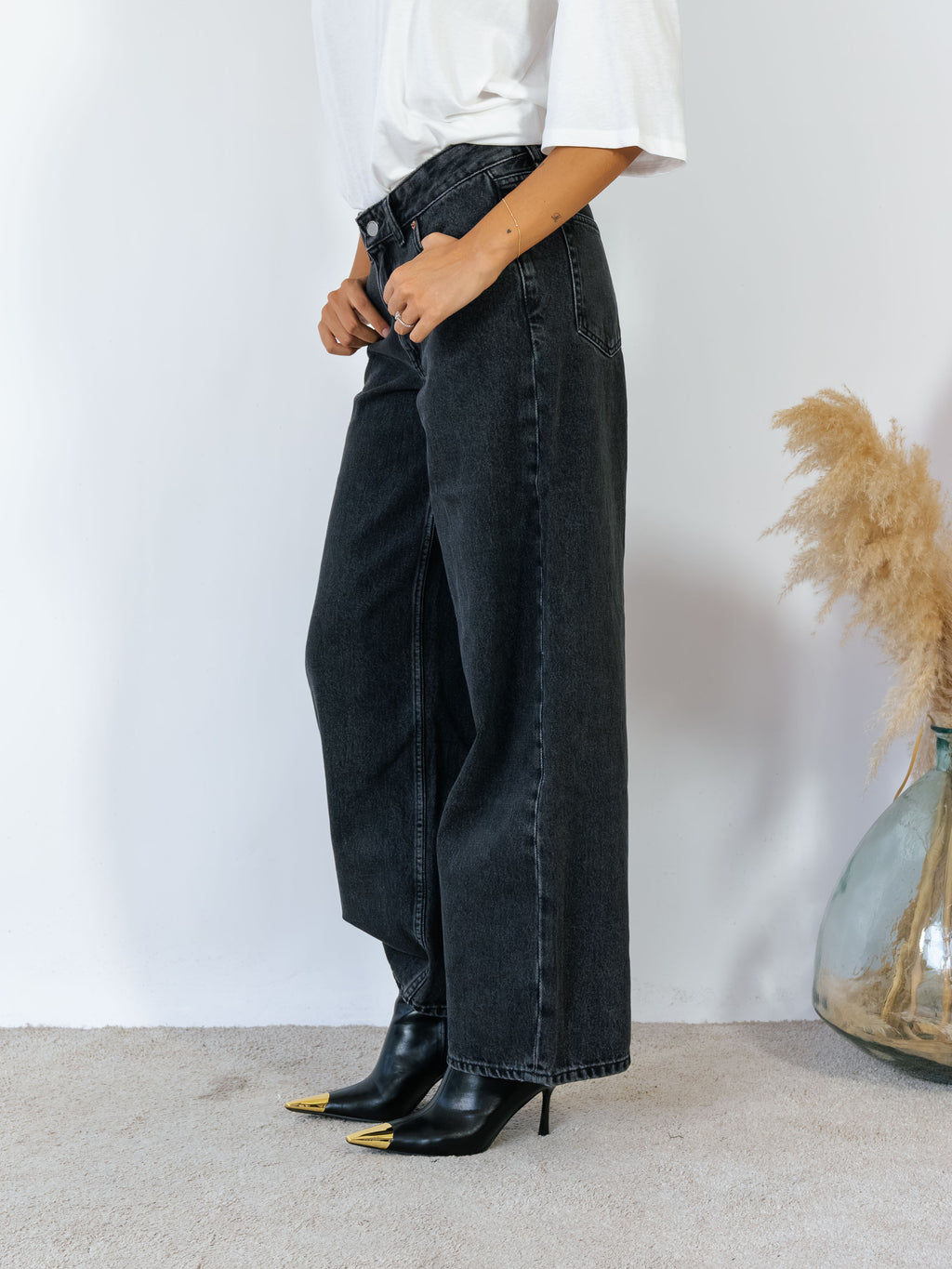 Jeans Dr. Denim Mod. Ary Baggy Nero