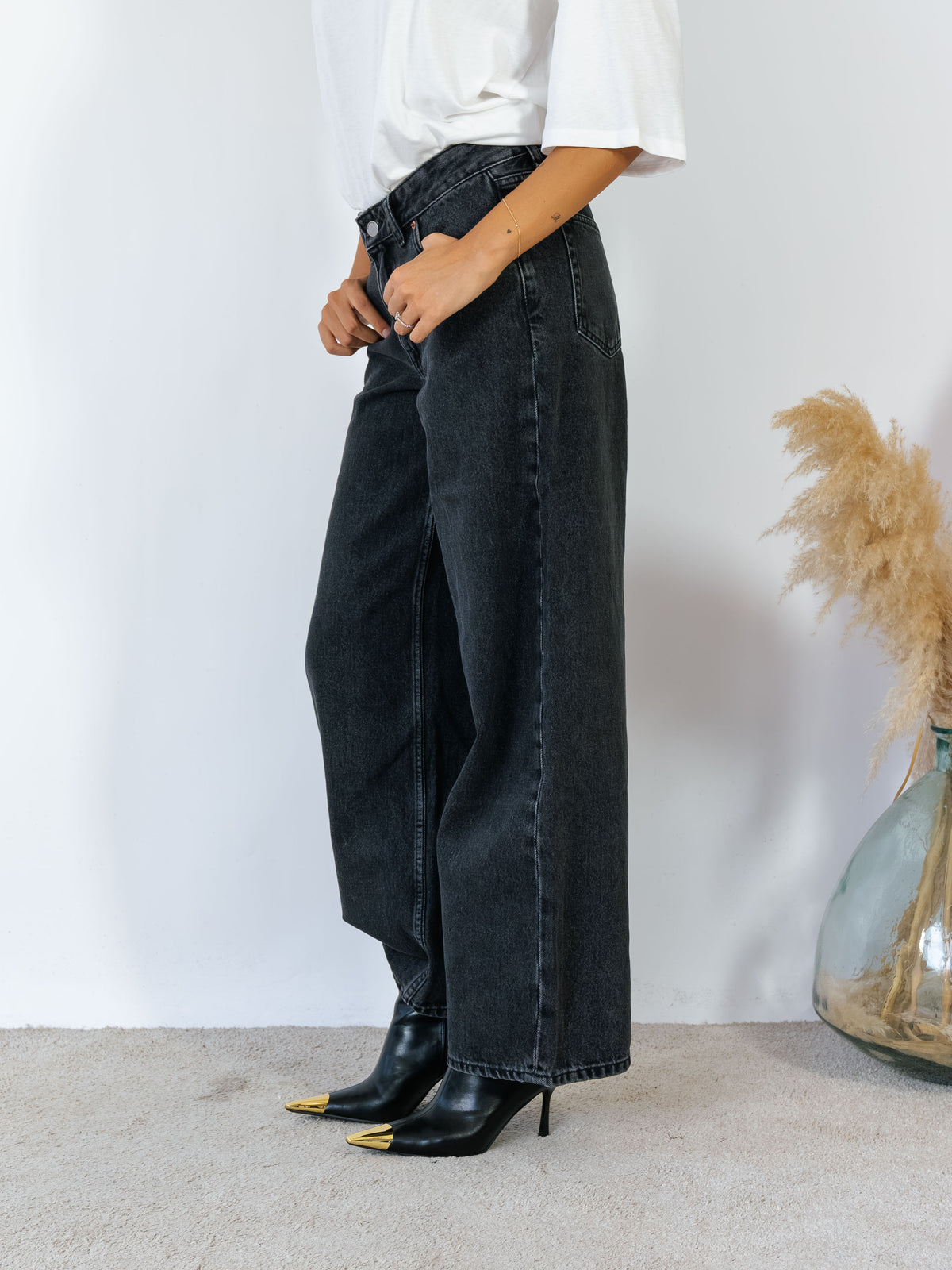 Jeans Dr. Denim Mod. Ary Baggy Nero