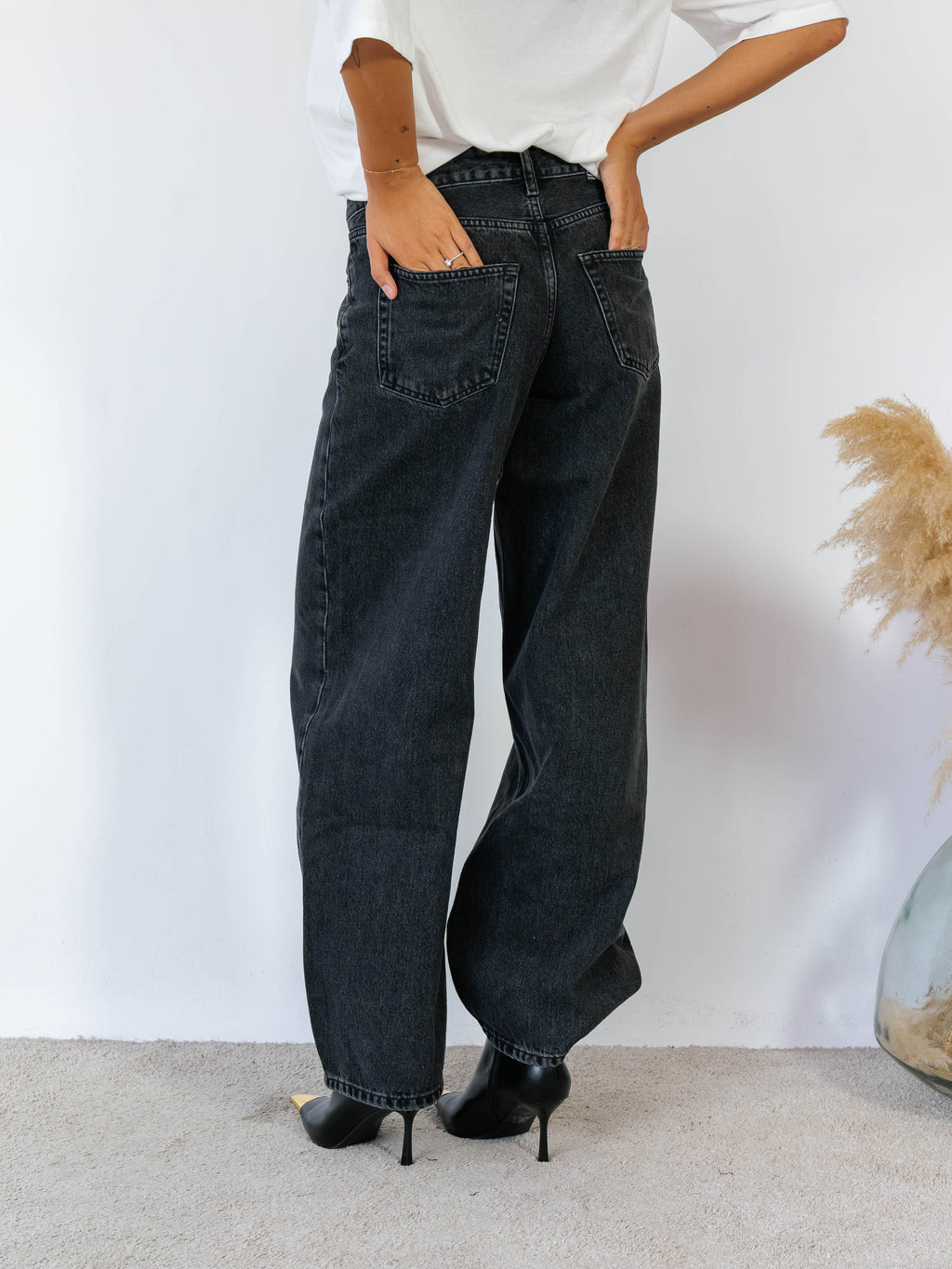 Jeans Dr. Denim Mod. Ary Baggy Nero