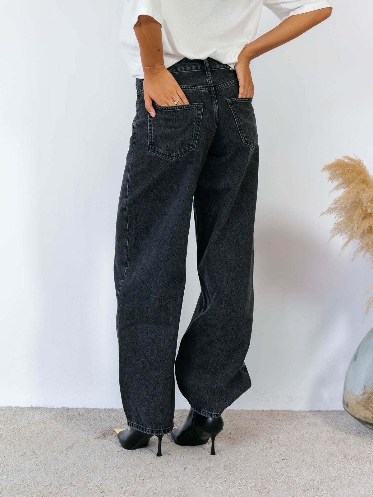 Jeans Dr. Denim Mod. Ary Baggy Nero