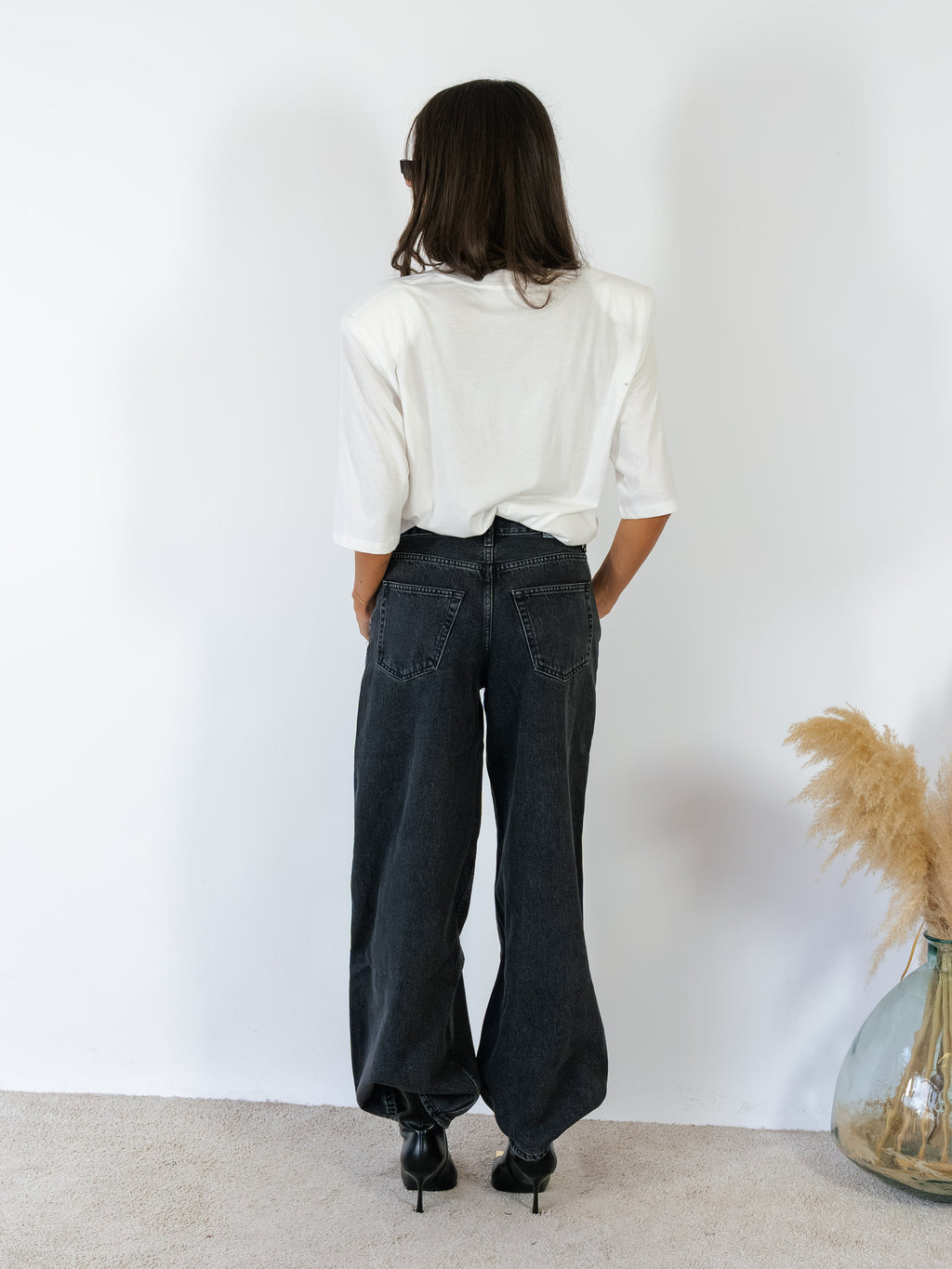Jeans Dr. Denim Mod. Ary Baggy Nero