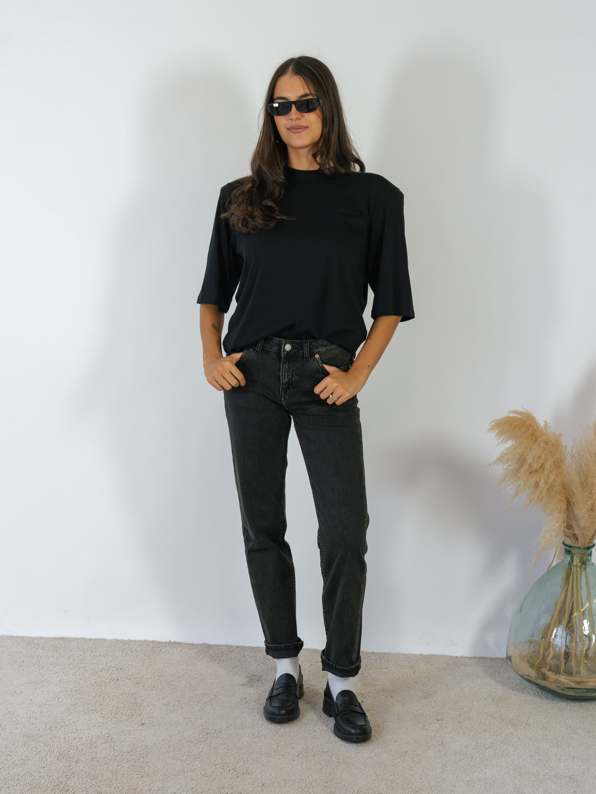 Jeans Mod. Straw Sigaretta Nero Dr.Denim