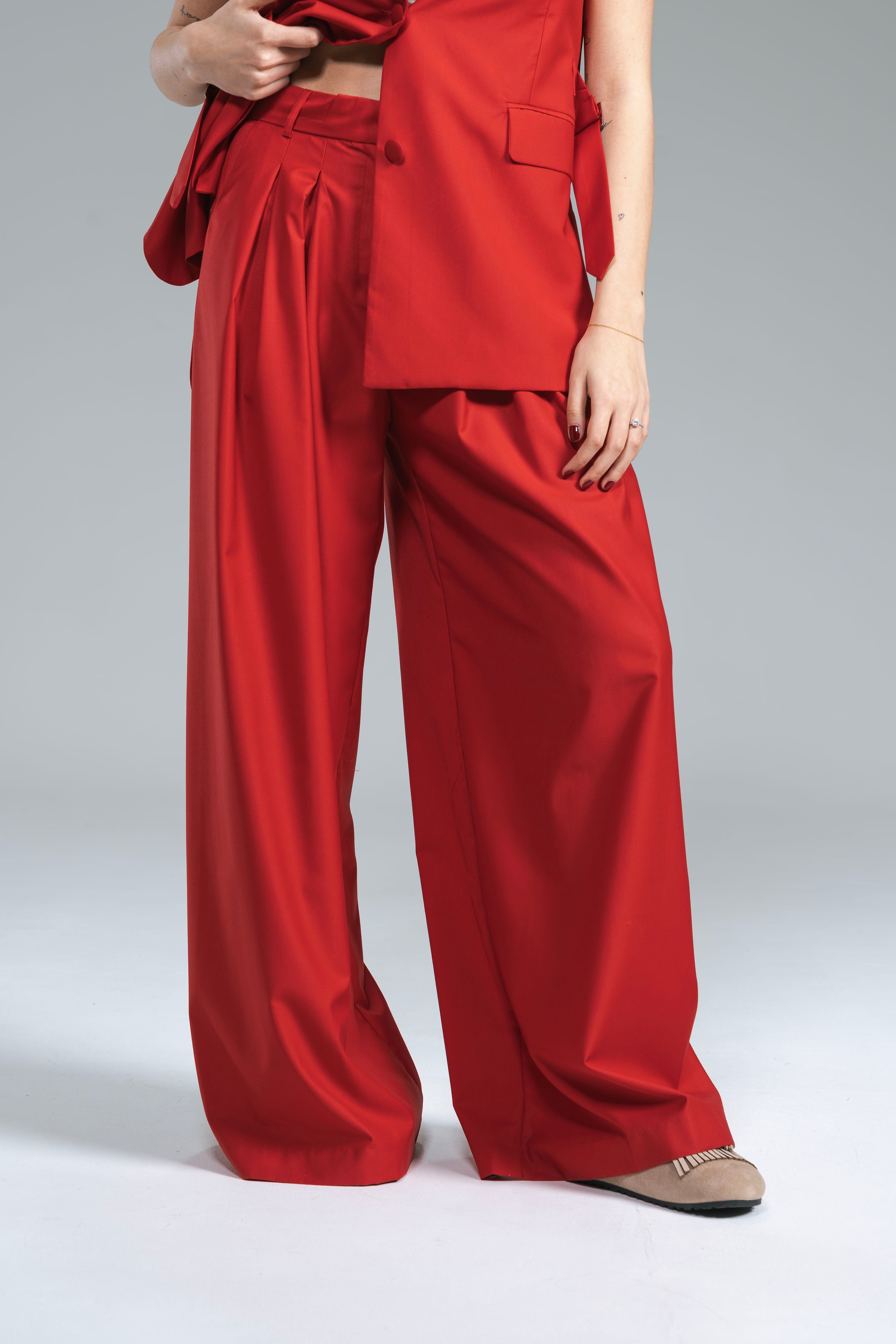 Pantalone Pinces Rosso YouDecide