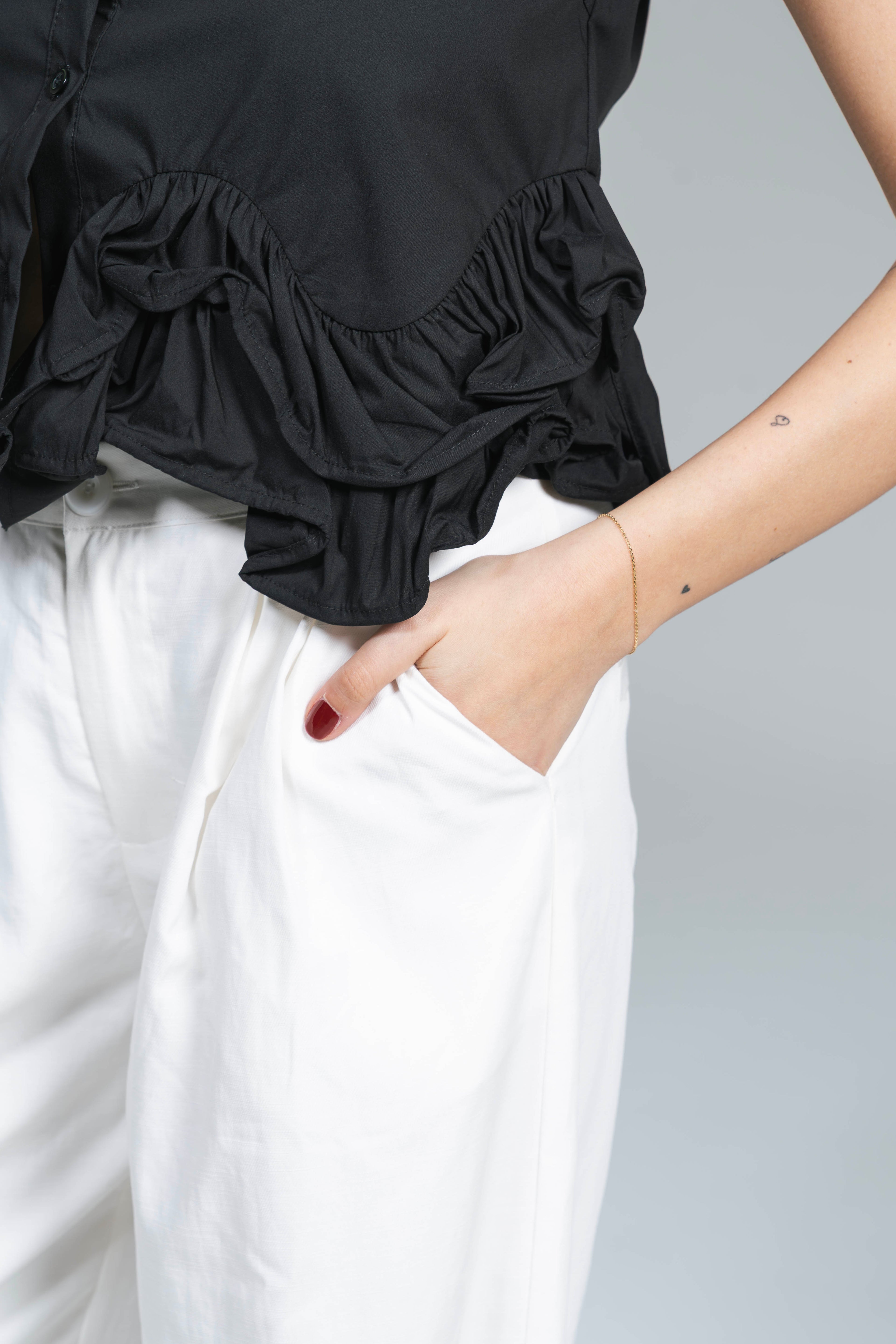 Pantalone Man Bianco Wild Pony