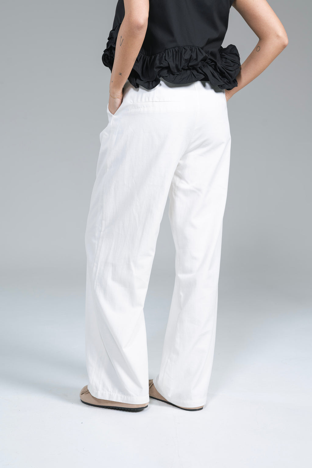 Pantalone Man Bianco Wild Pony