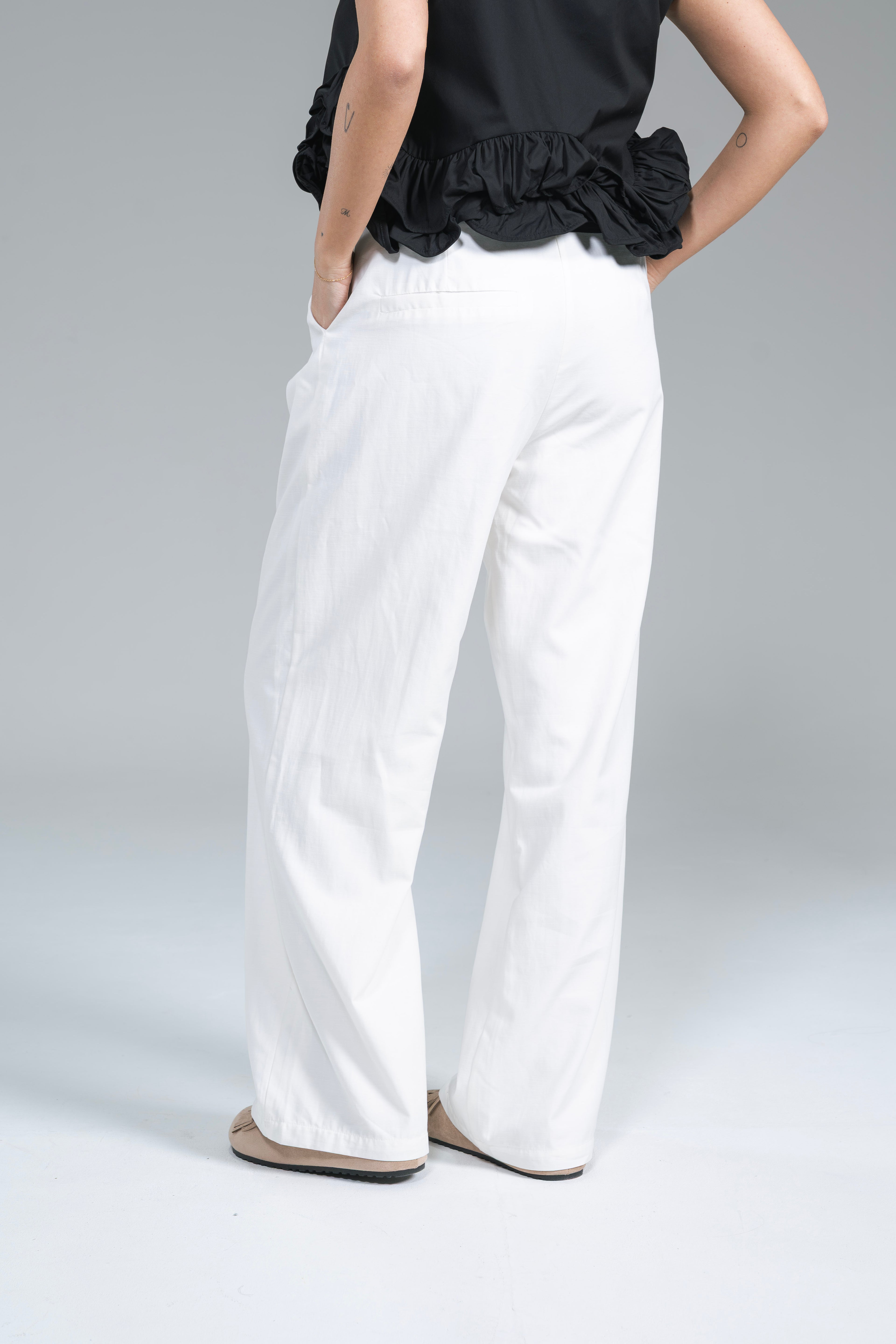 Pantalone Man Bianco Wild Pony