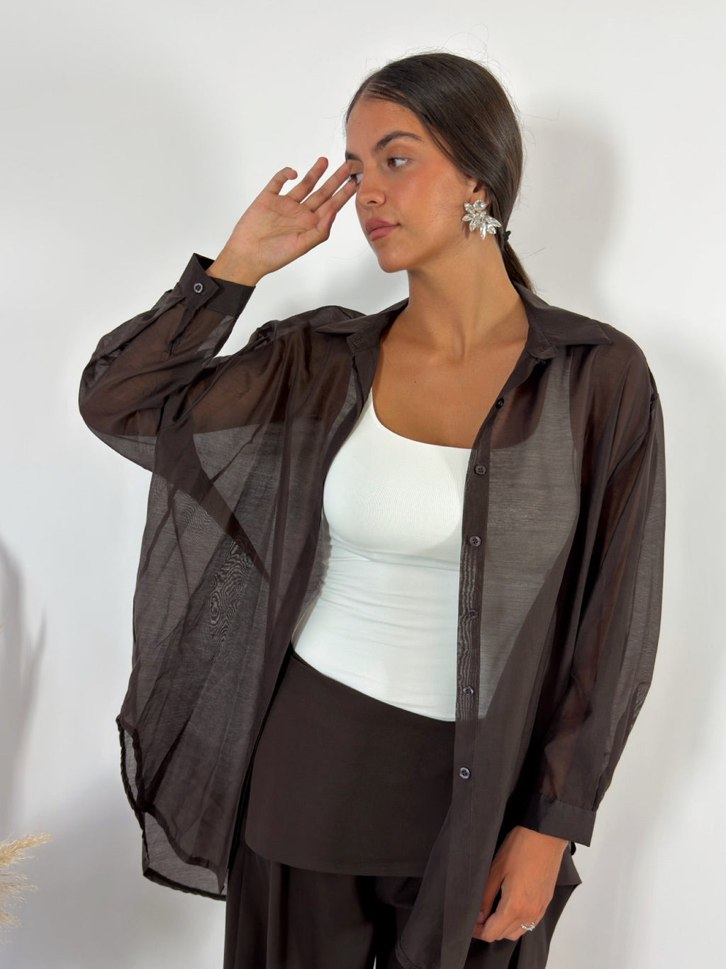 Maxi Camicia Waffle Drusilla +colori