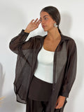 Maxi Camicia Waffle Drusilla +colori
