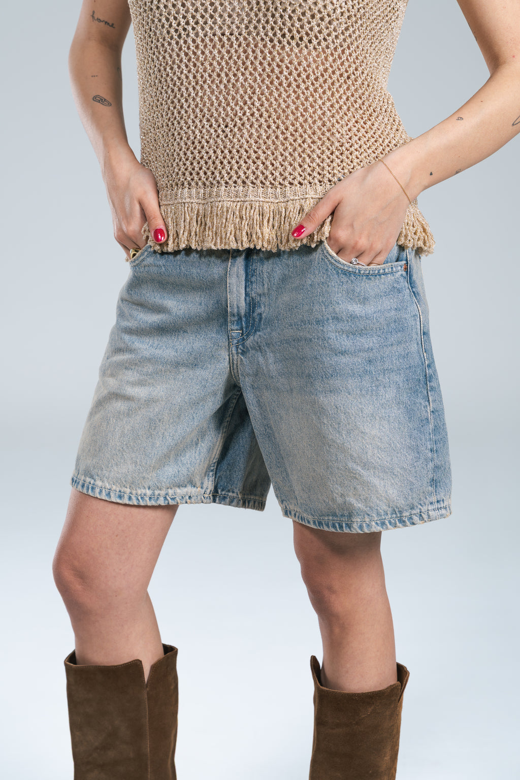 Bermuda Dr. Denim Sabbiato
