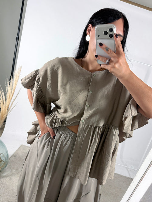 Blusa Iride Balza Viscosa +Colori