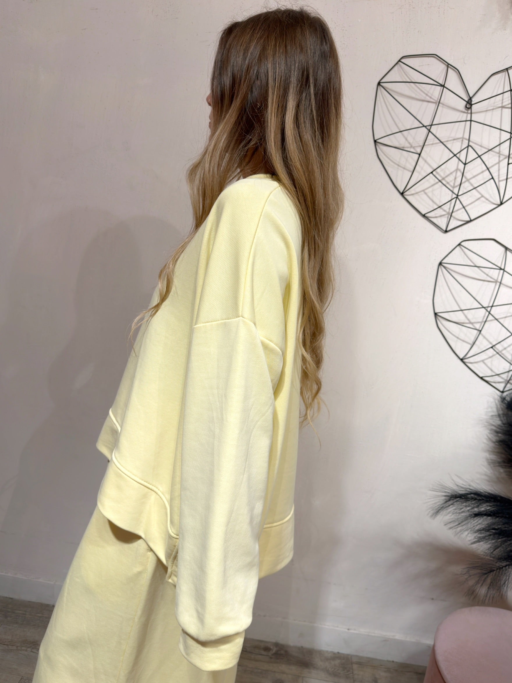 Felpa Oversize Cecilia +COLORI