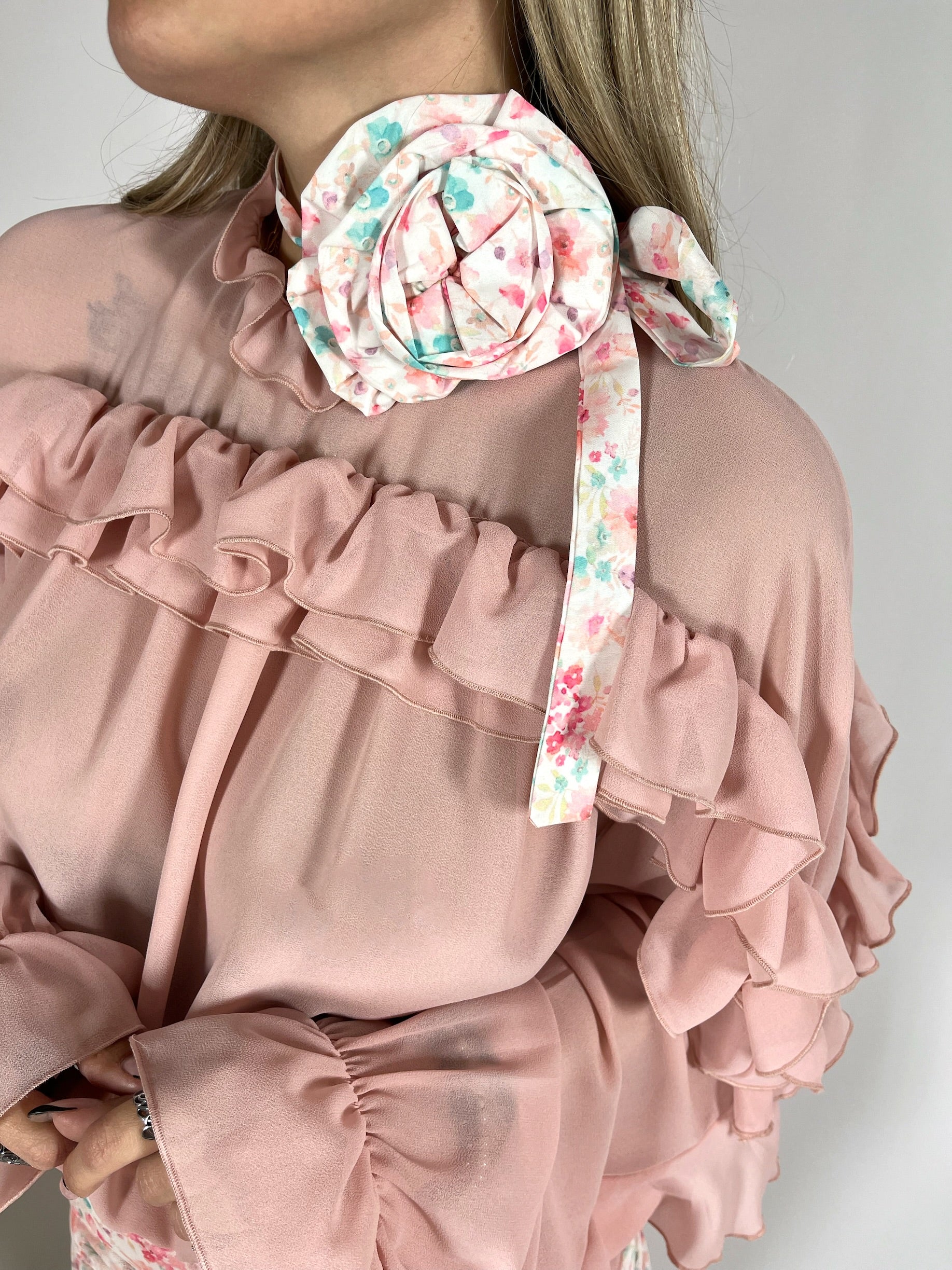 Choker Fiore Satin Kostum1 +colori