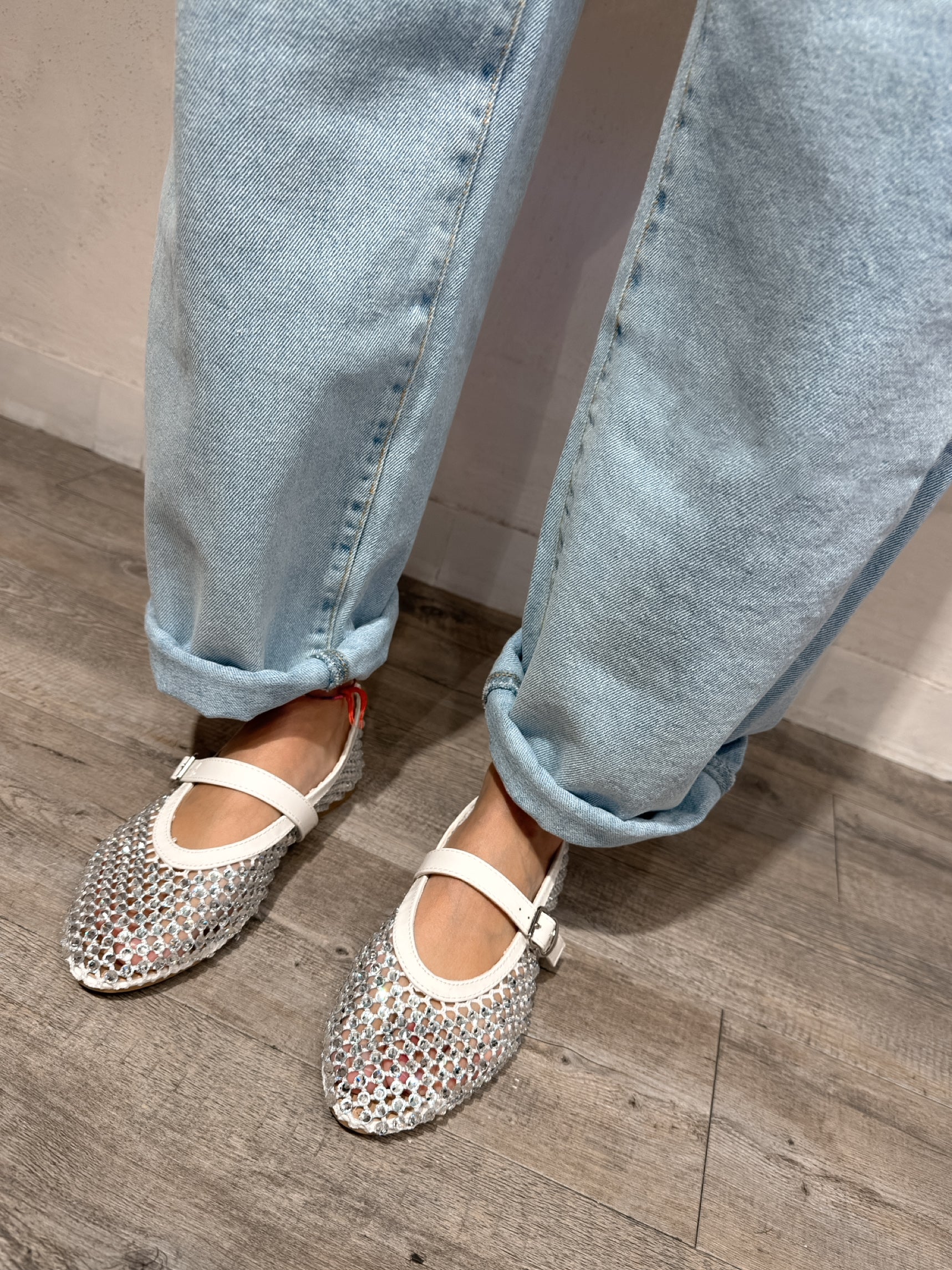 Ballerina Rete Punto Luce +Colori