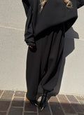 Pantalone Uovo Sporty Nero Kostumn1