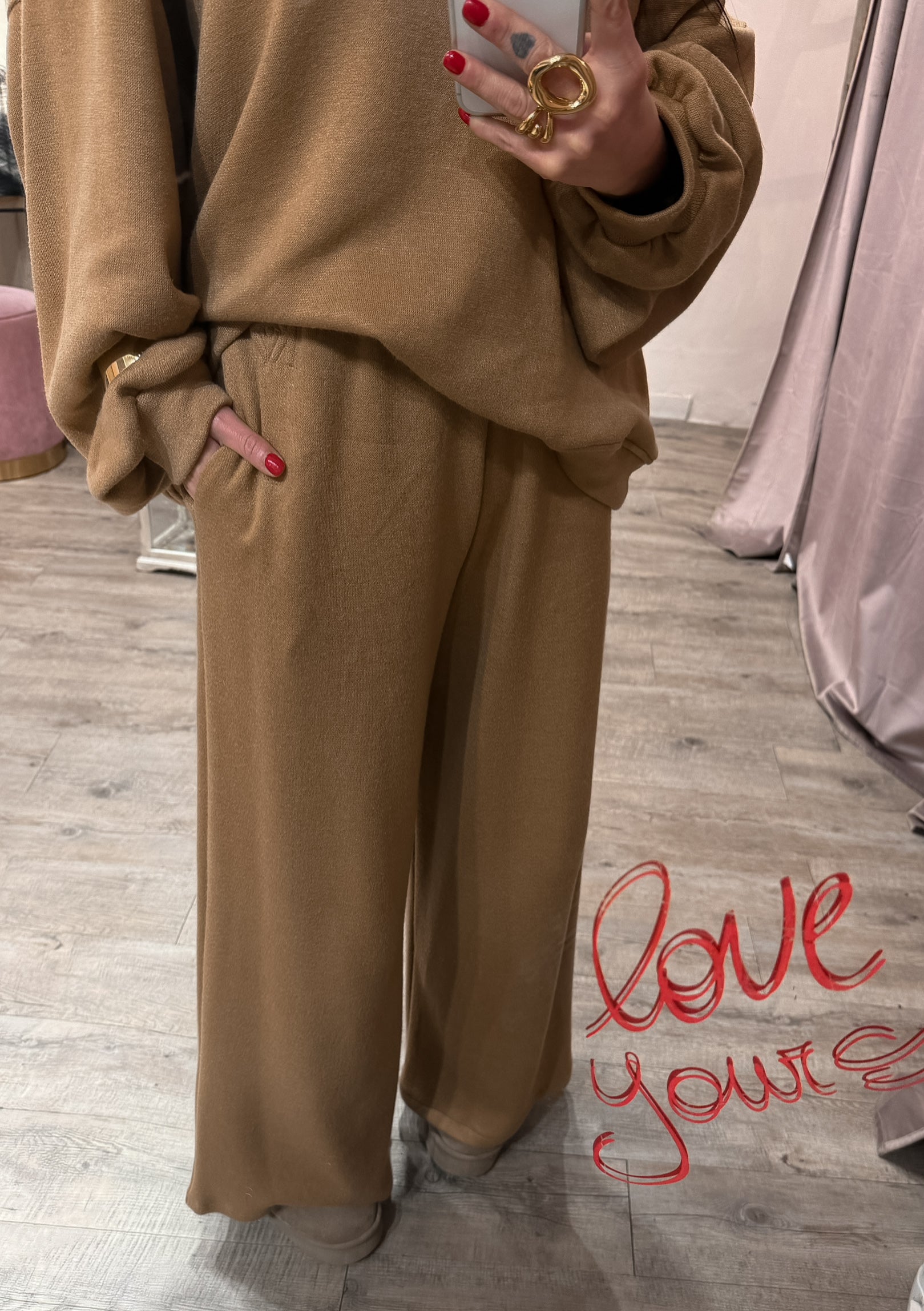 Pantalone Maja Kostumn1 Camel