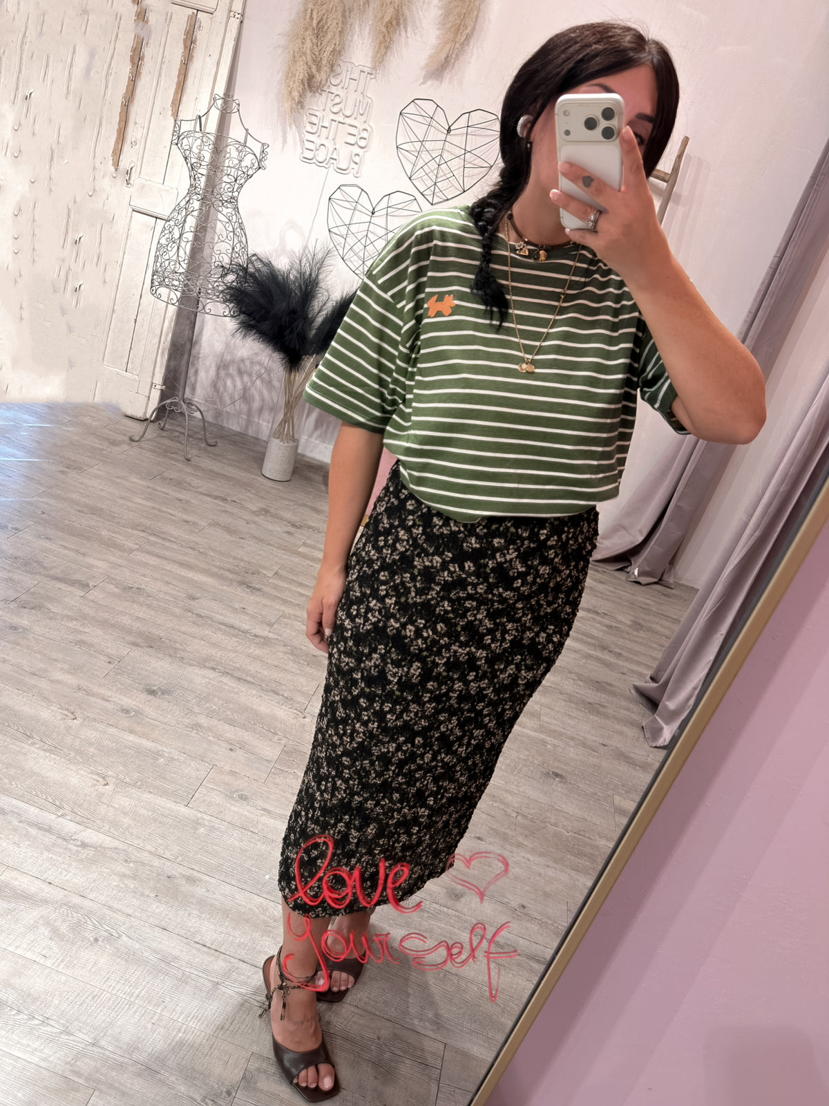 T-Shirt Marina Ricamo +colori Compania Fantastica
