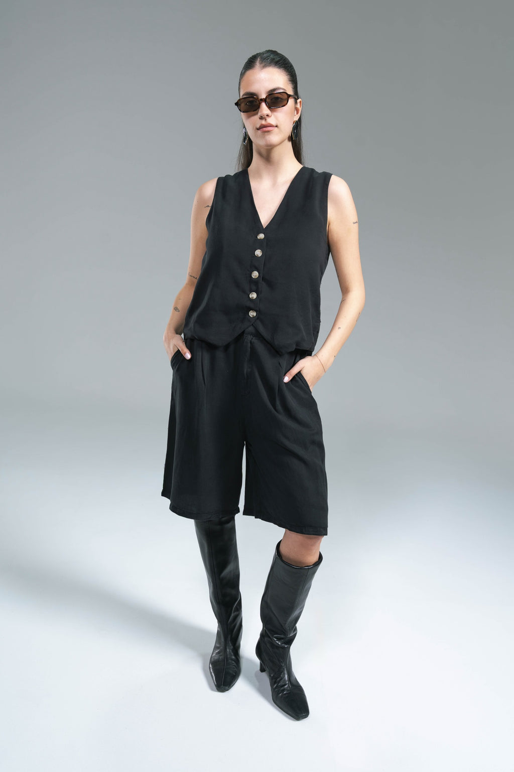 Gilet Viscosa Lavata Wild Pony