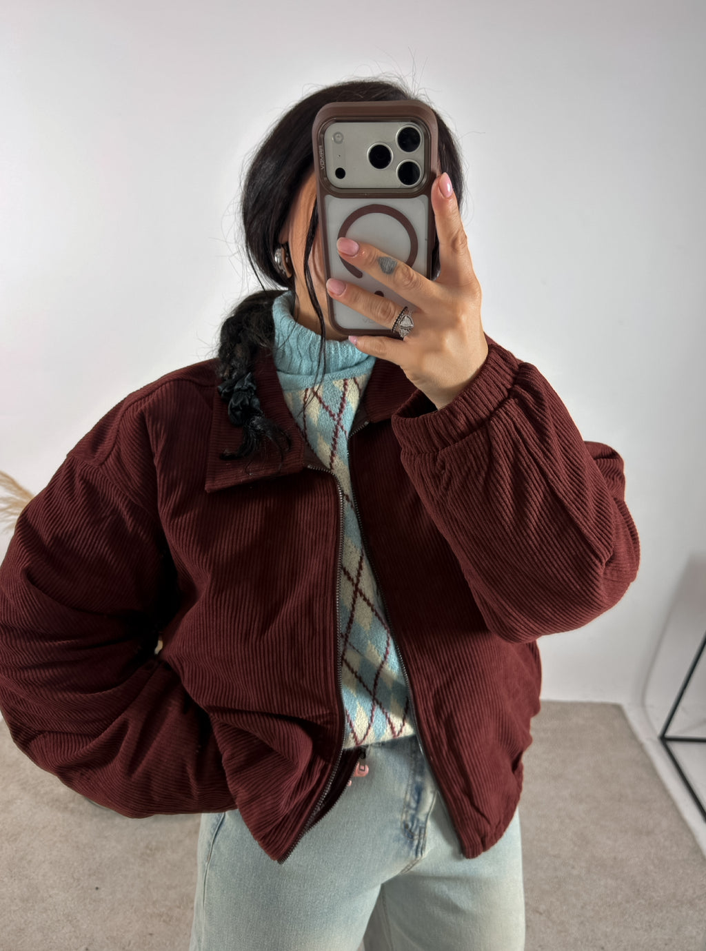 Bomber Oversize Costine Velluto 24Colours