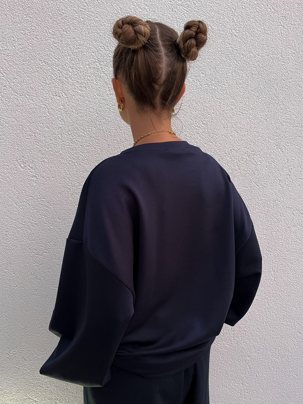 Felpa Oversize Scuba +colori