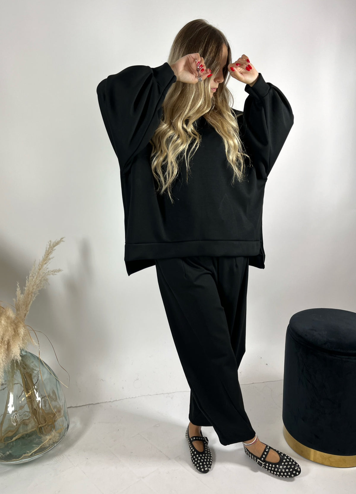 Felpa Oversize Scuba +colori