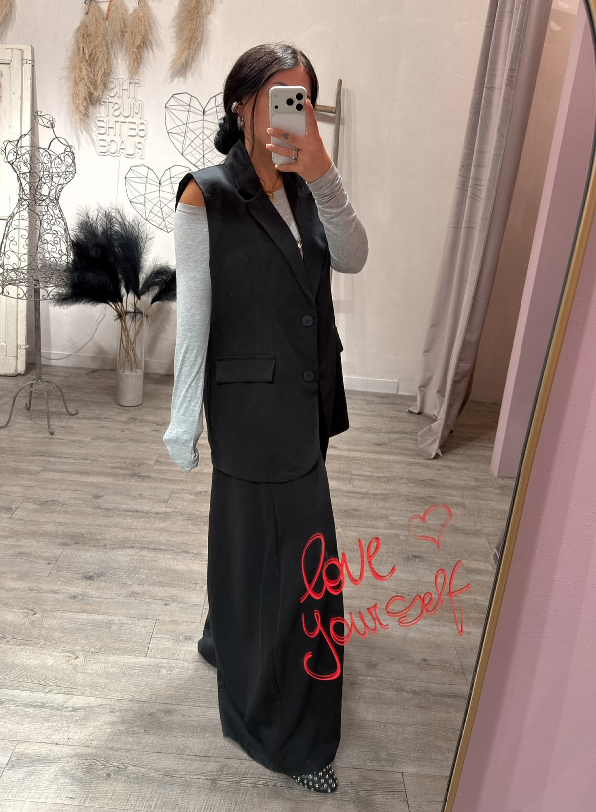 Gilet Ginevra Oversize +colori