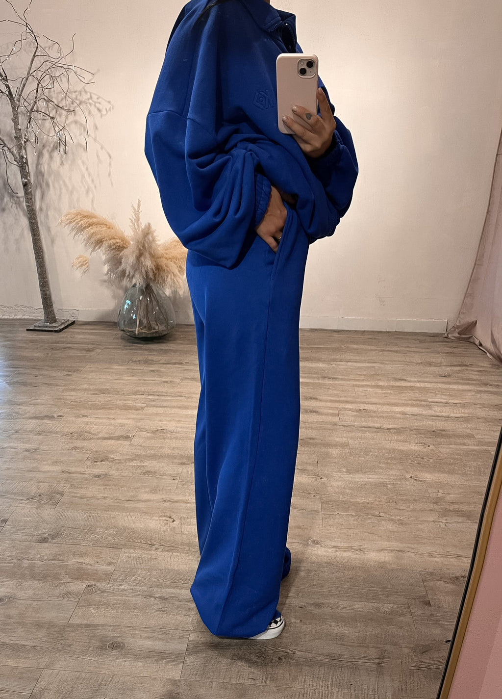 Panta Palazzo Sporty Blu Kostumn1